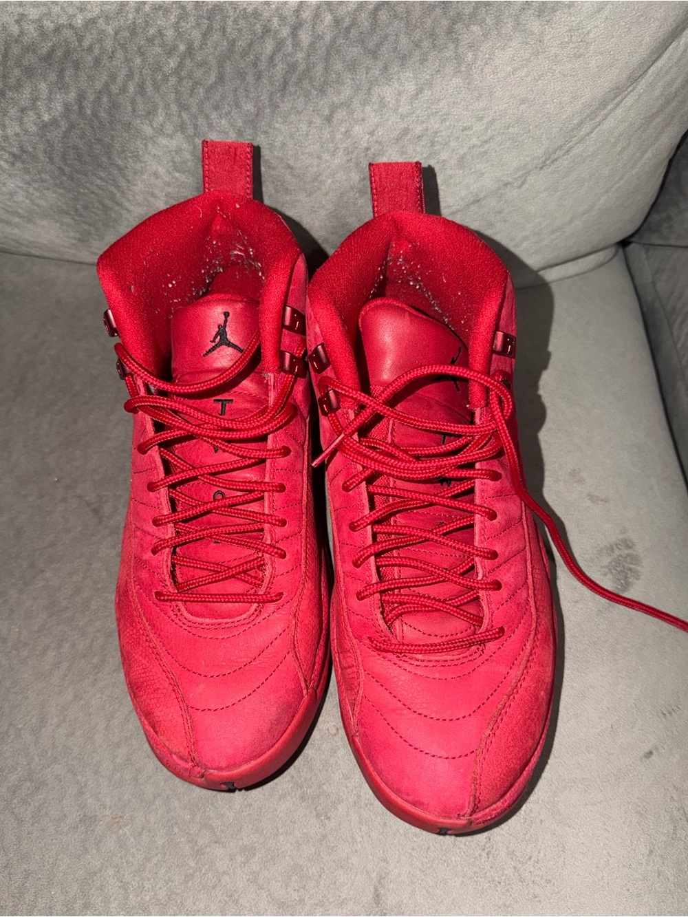 Jordan Men's All-Red Athletic Sneakers
